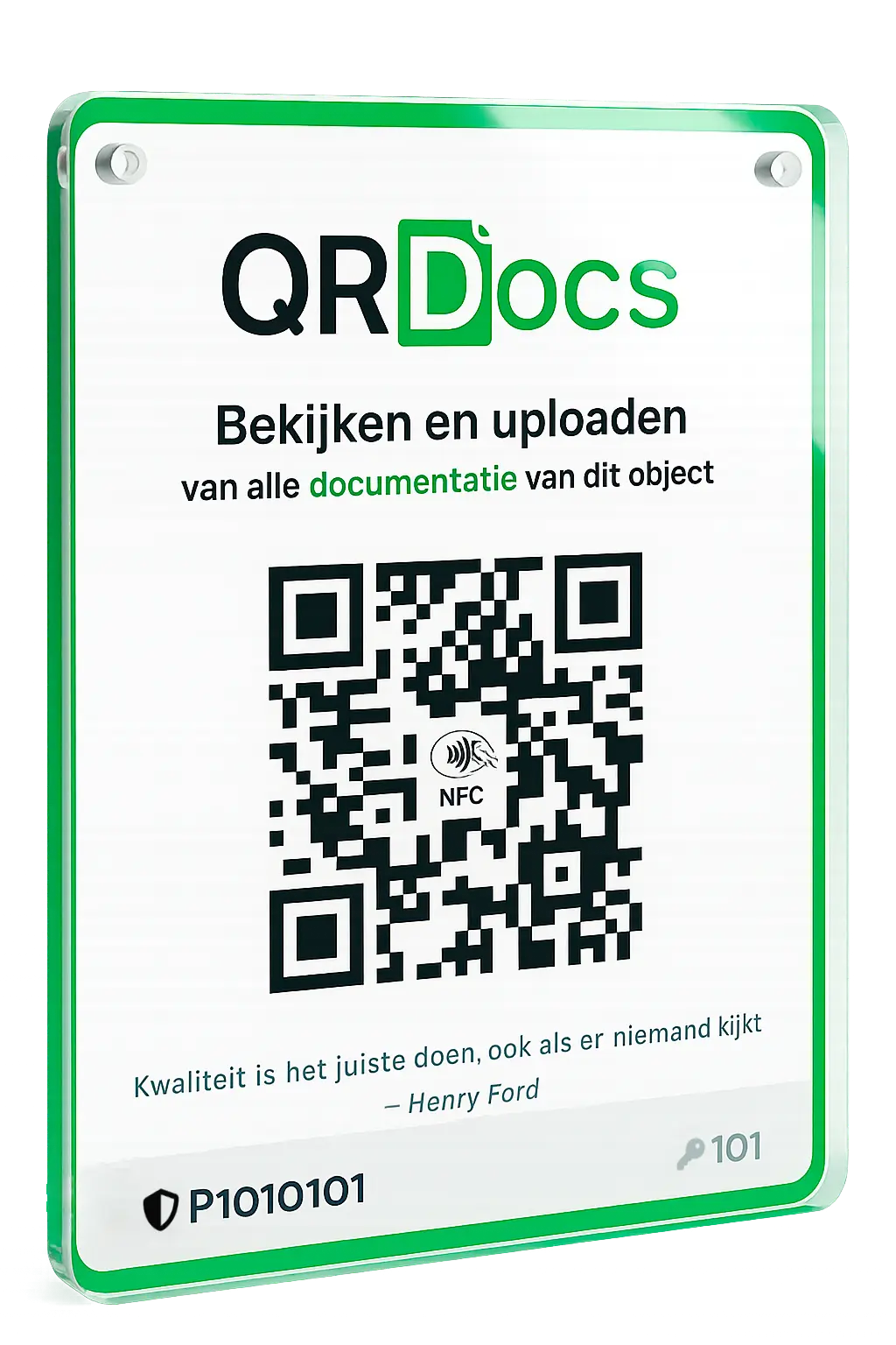 Smartpanel van QRDocs